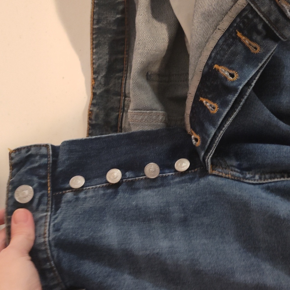 Diesel straight jeans 1996 d-sire 0njan size 28 baggy wide leg cargo Y2K style - Picture 4 of 16